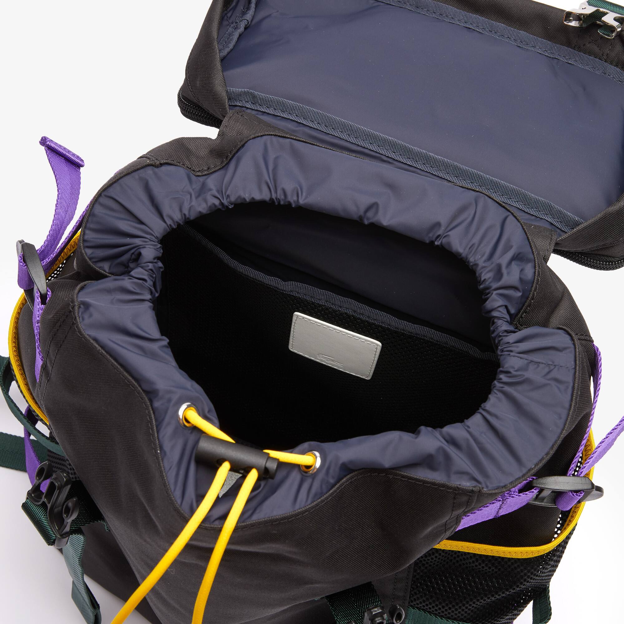 lacoste flap backpack