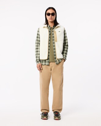 Regular Fit Wool and Cotton Flannel Shirt