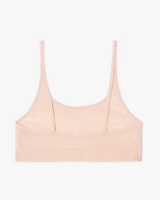 Crocodile Accent Mesh Bralette