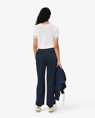 Fluid Zipped Pocket Pants