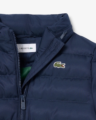 Unisex Fleece Lined Hooded Puffed Jacket