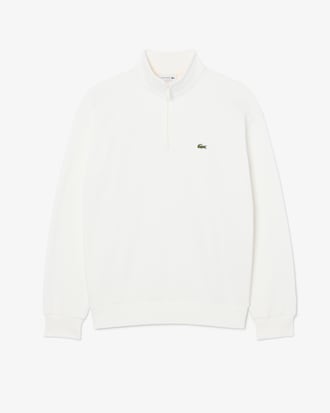 Fleece Zip Neck Sweatshirt