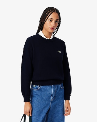 Moss Stitch Cotton Sweater