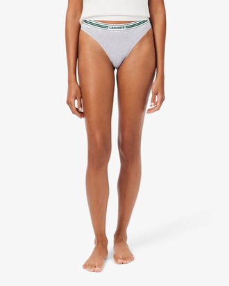 Stretch Cotton String Briefs