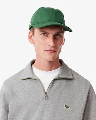 Zip-Up High Neck Interlock Sweatshirt