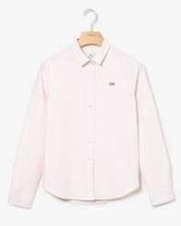 Women's Lacoste LIVE Slim Fit Oxford Cotton Shirt