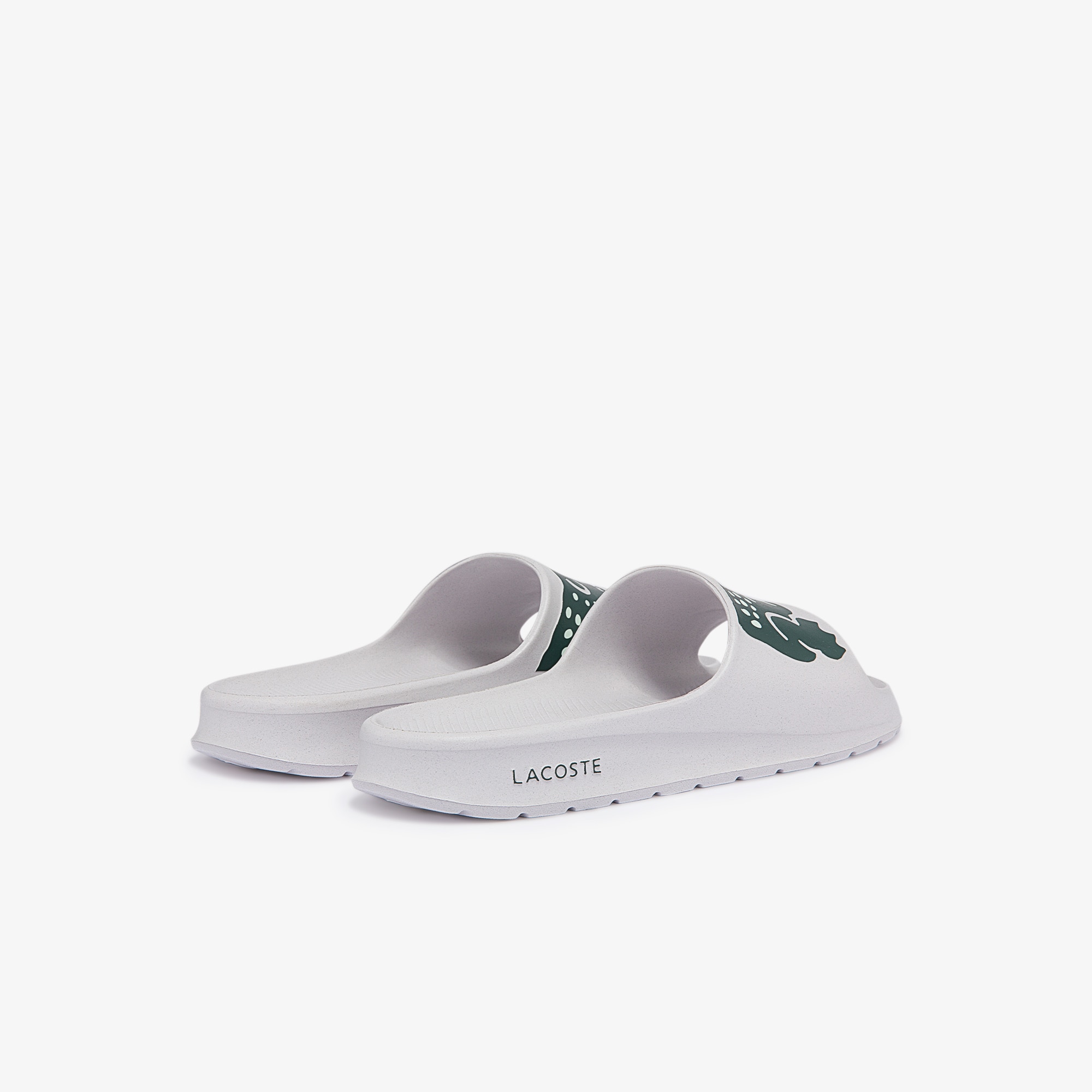 lacoste sliders green