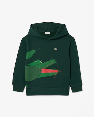 Crocodile Graphic Hoodie