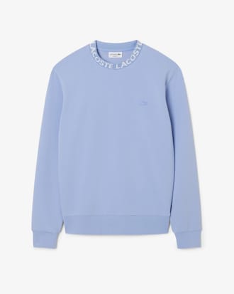 Jacquard Branded Jersey Sweatshirt