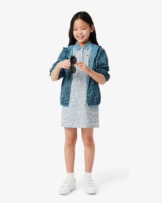 Printed Cotton Polo Dress