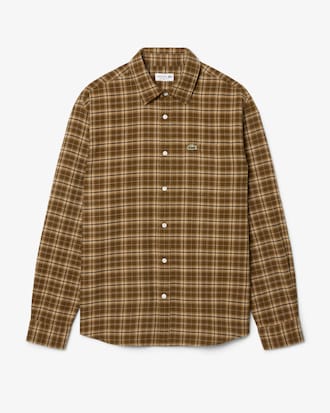 Regular Fit Plaid Flannel Shirt