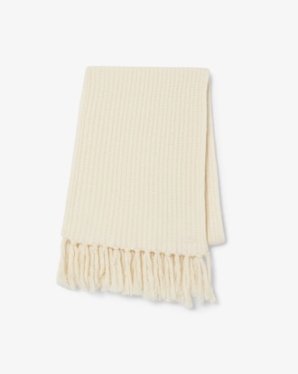 Fringed Wool Scarf