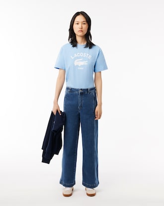 Signature Print Cotton T-shirt