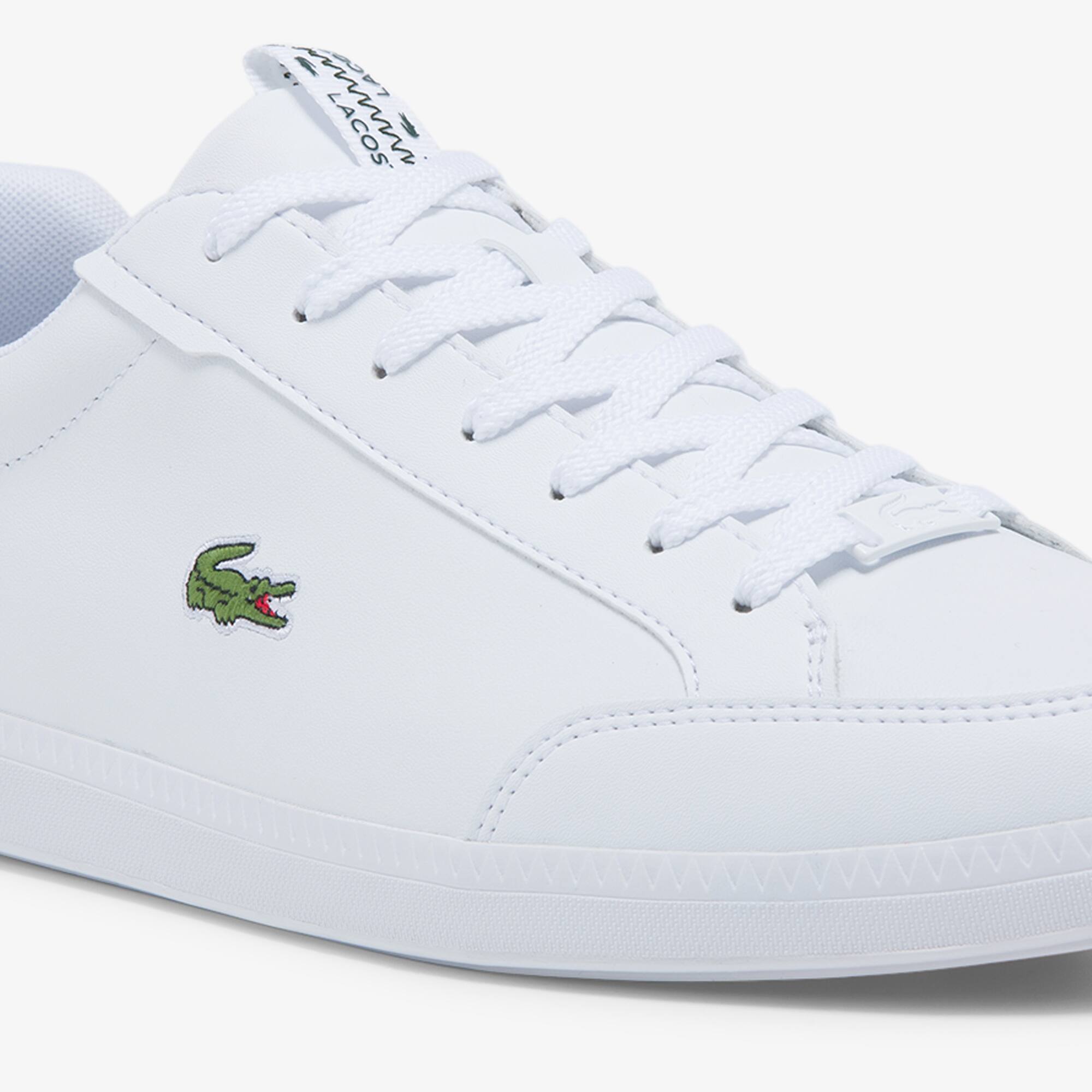 Lacoste Graduate Cap 0721 1 SMA Herren White Black | Schuhdealer