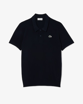 Short Sleeved Polo Collar Golf Sweater