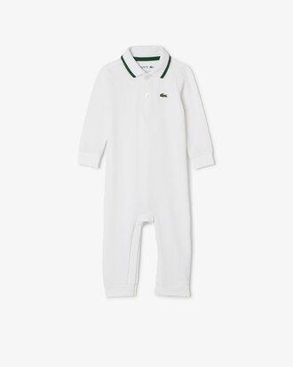 Infants&rsquo; Long Sleeved Piqu&eacute; Bodysuit