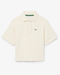Oversized Piqué Polo Shirt   