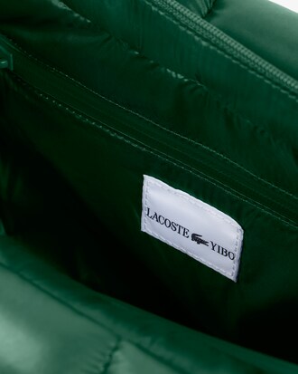Runway Glossy Padded Nylon Purse