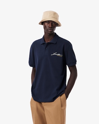 Classic Fit French Made Piqu&eacute; Polo Shirt