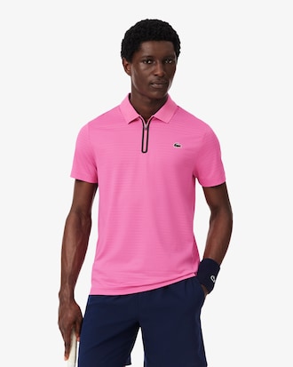 Ultra Dry Stretch Jacquard Tennis Polo Shirt