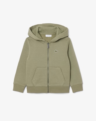 Unisex Brushed Fleece Zipped Sweatshirt