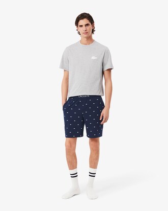 Straight Fit Printed Pyjama Shorts
