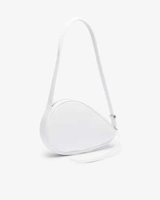 Runway Leather Hobo Racket Bag
