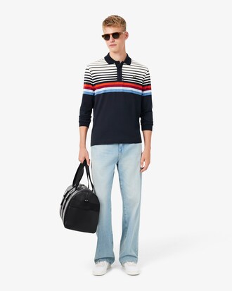 Archive Re-edition Classic Fit Striped Polo Shirt