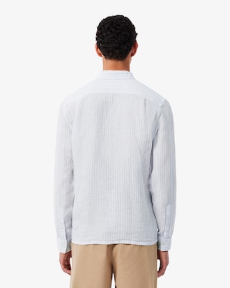 Regular Fit Striped Linen Shirt