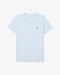 Lightweight Cotton Pima V Neck T-shirt