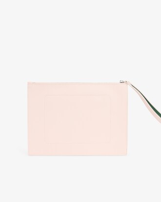 Anna Coated Piqu&eacute; Canvas Pouch