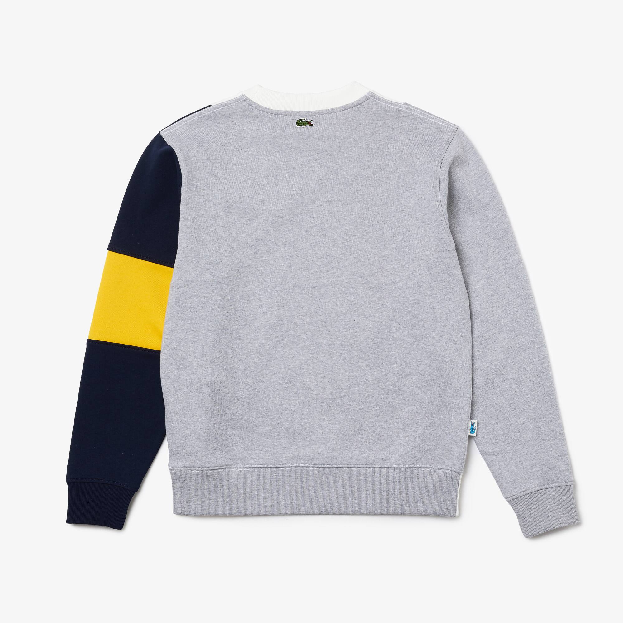 lacoste block sweatshirt