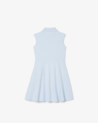 Sleeveless Stretch Piqué Polo Dress