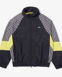 Unisex Lacoste LIVE Patchwork Sweat Jacket