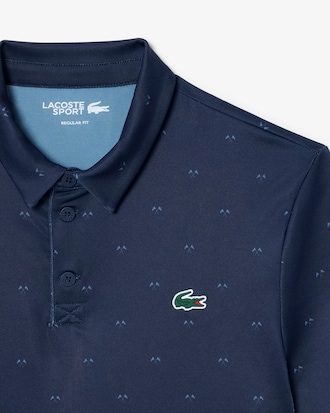 Regular Fit Printed Golf Polo Shirt