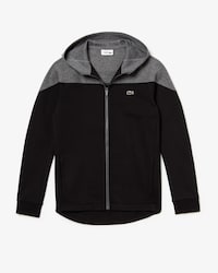 Men's Lacoste SPORT Colourblock Two-Ply Fleece Zip Hoodie