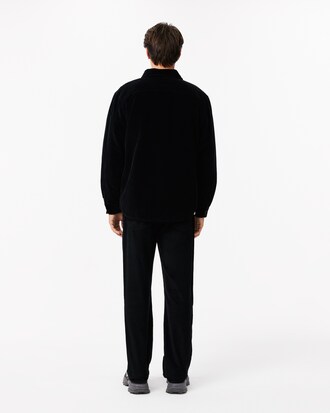 5 Pocket Straight Fit Velour Pants