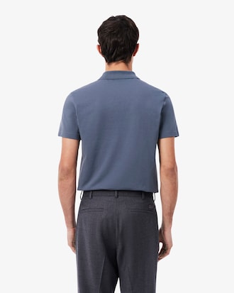 Regular Fit Cotton Blend Polo Shirt