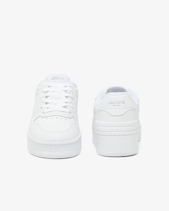 Women's T-Clip Platform Leather Sneakers