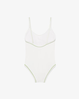 One Piece Trim Accent Swimsuit