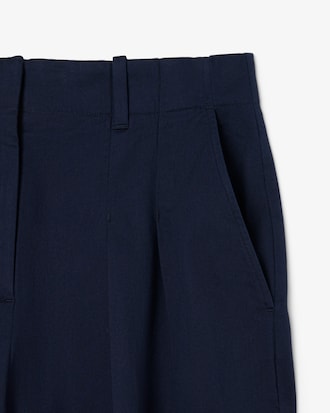 Wide Fit Stretch Gabardine Chino Pants