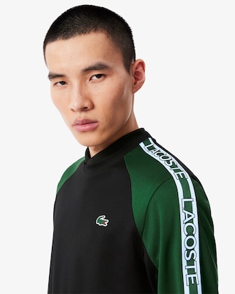 Tennis Colour-Block Stripe Sweatshirt