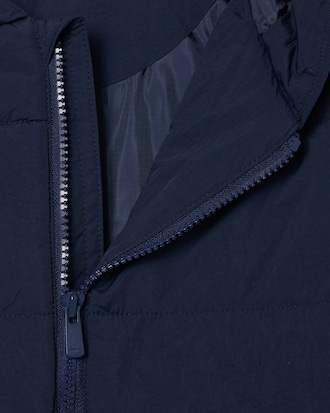 Hooded Taffeta Puffed Jacket
