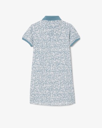 Printed Cotton Polo Dress