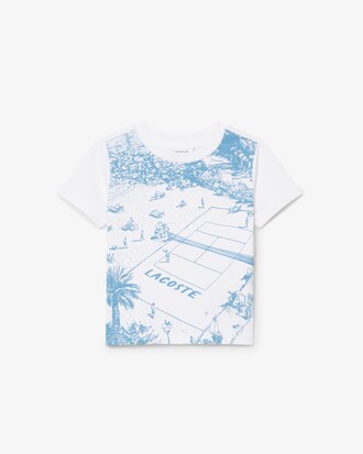Tennis Print Jersey T-shirt