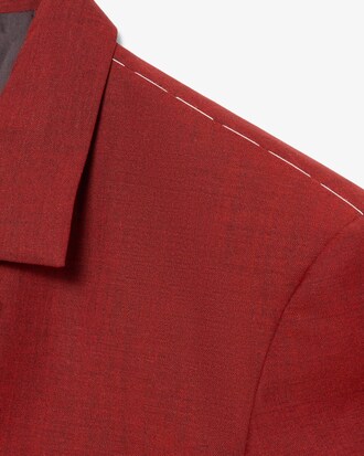 Runway Tailored Wool Jacket