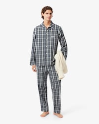 Plaid Poplin Pyjama Set