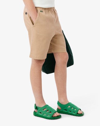 Stretch Cotton Twill Chino Shorts