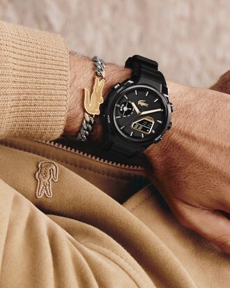 LC33 Analog and Digital Silicone Watch