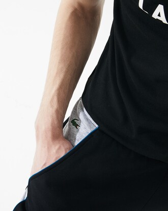 Men's Lacoste SPORT Colourblock Bands Fleece Sweatpants